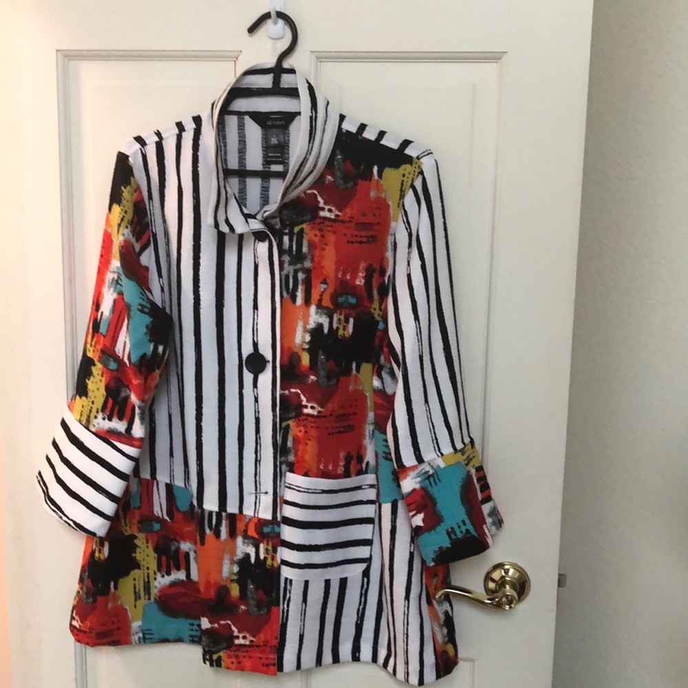 Ali Miles jacket.  Never worn.  Bright, fun